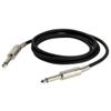 Cavo jack DAP AUDIO FL283 jack/M MONO - jack/M MONO NERO CONNETTORI IN METALLO 3 mt 